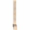Ekena Millwork Bellingham Smooth Timber Gable Bracket, Douglas Fir, 108"W x 58"H x 5 1/2"D x 5 1/2"F, 13/12 Pitch GBW108X58X0606BEL00SDF - alternate 4